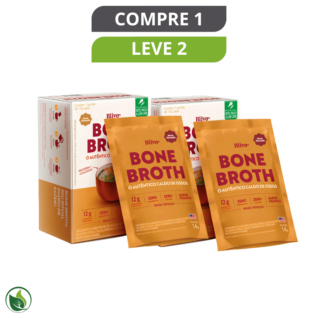 Bone Broth Oficial - 7 sachês 98g - Promoção Exclusiva
